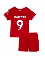 Liverpool Darwin Nunez #9 Domácí dres pro děti 2023-24 Krátký Rukáv (+ trenýrky)